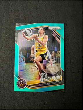 Kelsey Plum - 2025 Panini Prizm WNBA - Teal Prizms #03/49